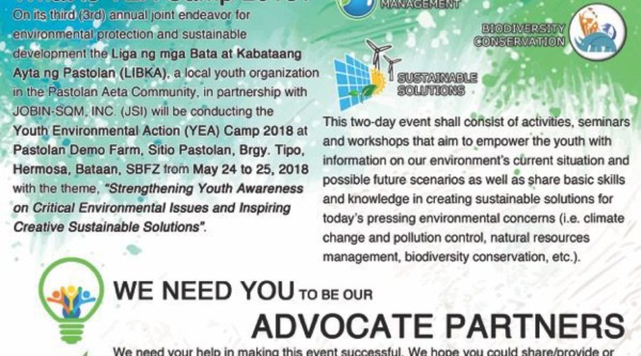 Youth Environmental Action Camp 2018